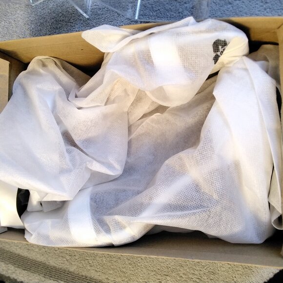 Adorose White Satin Heels Block with Pearl Ankle Straps Size 10 with Bow Bridal - Picture 3 of 14